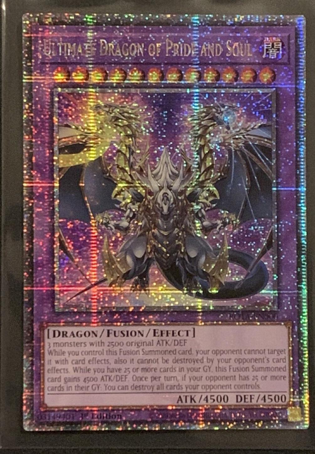 Ultimate Dragon of Pride and Soul ROTA-EN000 YuGiOh Rage of the Abyss