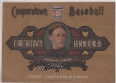 Johnny Evers #7 Baseball Cards 2013 Panini Cooperstown Lumberjacks