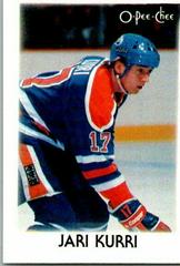 Jari Kurri #21 Hockey Cards 1987 O-Pee-Chee Minis Prices