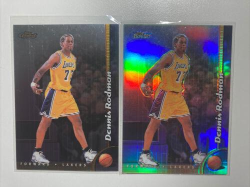 Dennis Rodman [Refractor] #134 Basketball Cards 1998 Finest