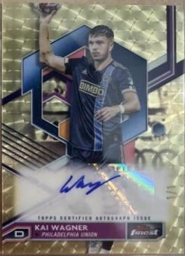 Kai Wagner [Autograph Black] #195 Soccer Cards 2023 Topps MLS