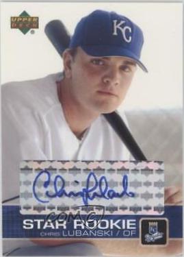 Chris Lubanski [Autograph] #P64 Baseball Cards 2003 Upper Deck Prospect Premieres