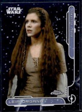 Leia Organa [Superfractor] #RA-1 Star Wars 2024 Topps Chrome Galactic Civil War