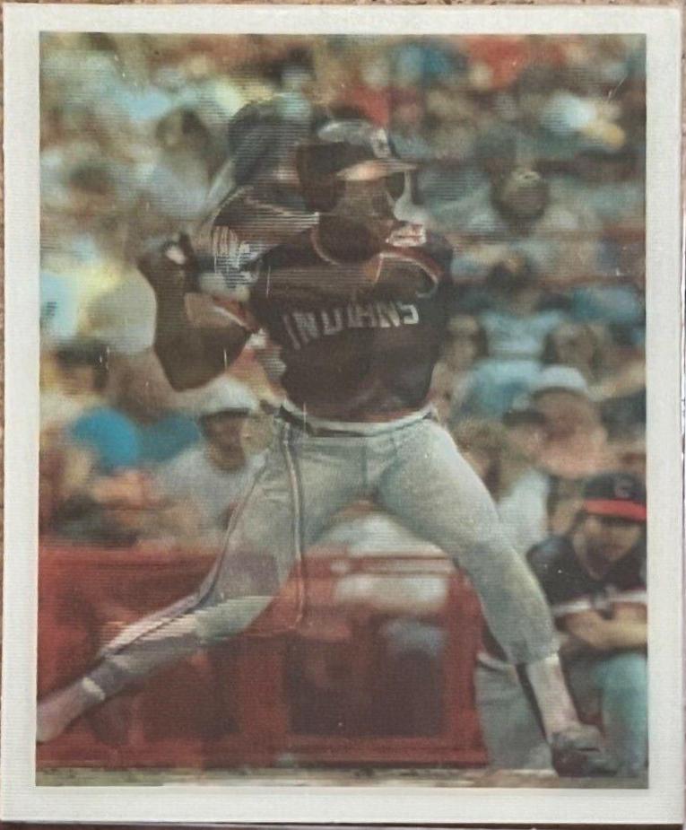 Julio Franco #33 Baseball Cards 1986 Sportflics