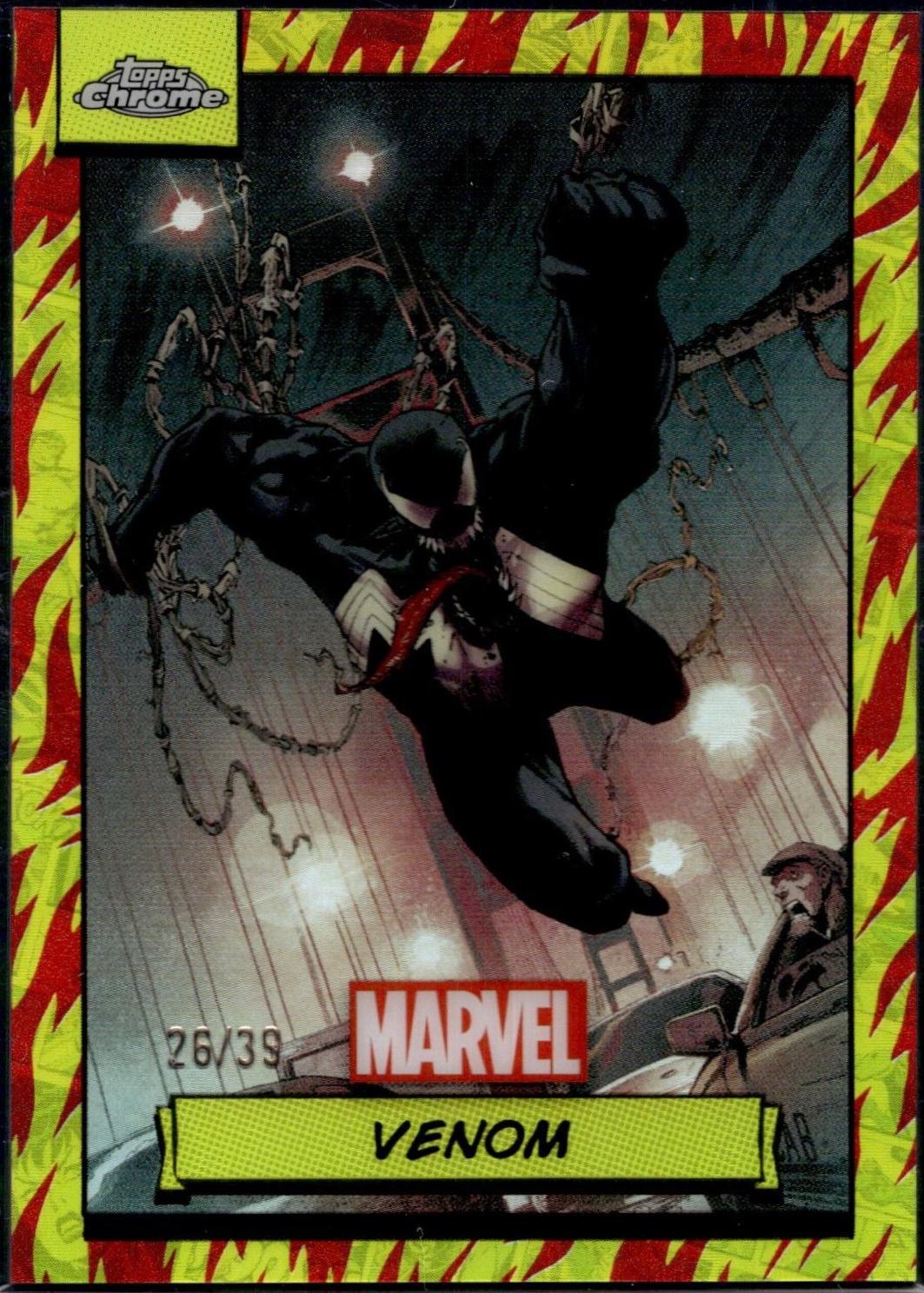 Venom [Human Torch Refractor] 62 Prices Marvel 2024 Topps Chrome