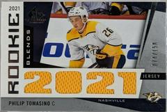 Philip Tomasino #RB-PT Hockey Cards 2021 SP Game Used Rookie Blends Prices