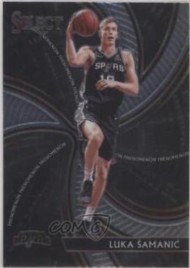 Luka Samanic #27 Basketball Cards 2019 Panini Select Phenomenon