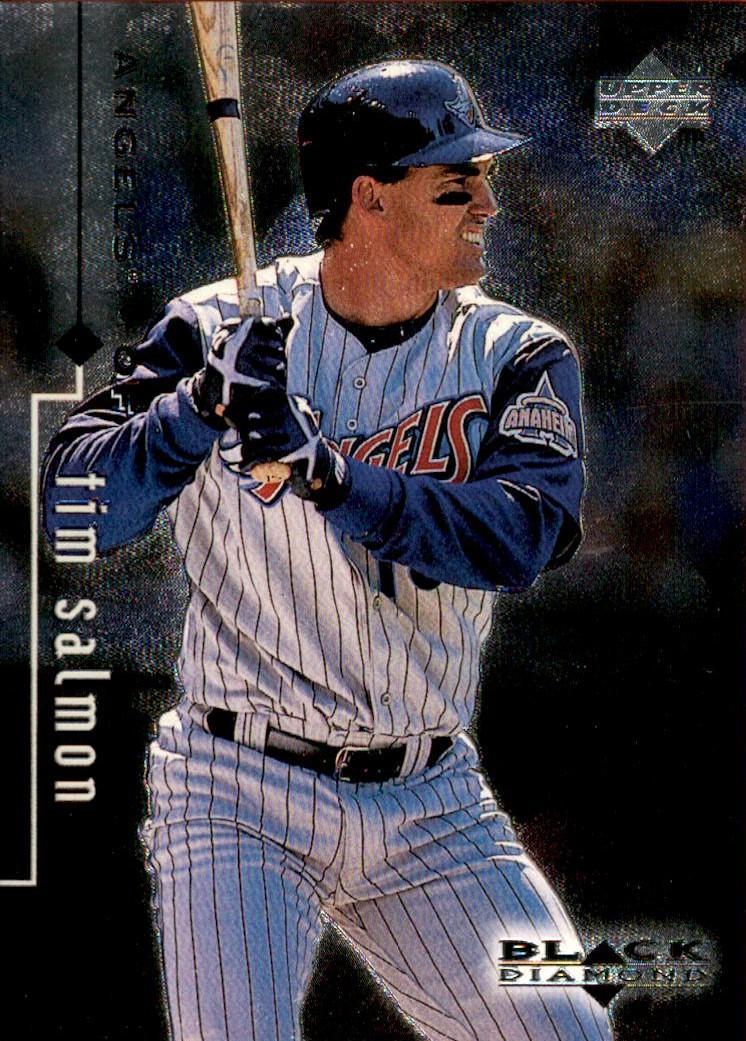 Tim Salmon #2 Baseball Cards 1999 Upper Deck Black Diamond