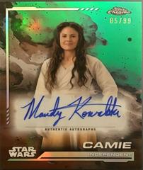 Mandy Kowalski as Camie [Kashyyyk Green Refractor] #AU-MK Star Wars 2024 Topps Chrome Autograph Prices