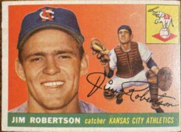 Jim Robertson #177 Baseball Cards 1955 Topps