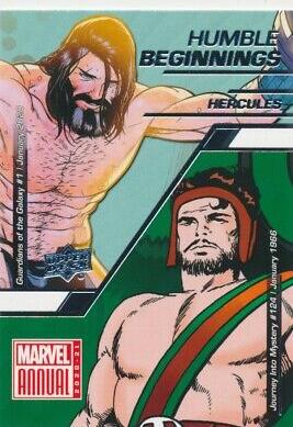 Hercules #HB-9 Marvel 2020 Upper Deck Annual Humble Beginnings