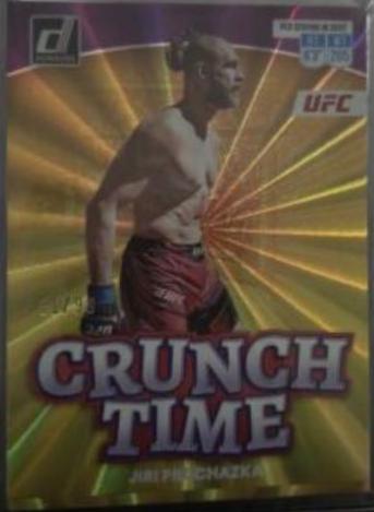 Jiri Prochazka [Purple Laser] #19 Ufc Cards 2023 Panini Donruss Ufc Crunch Time