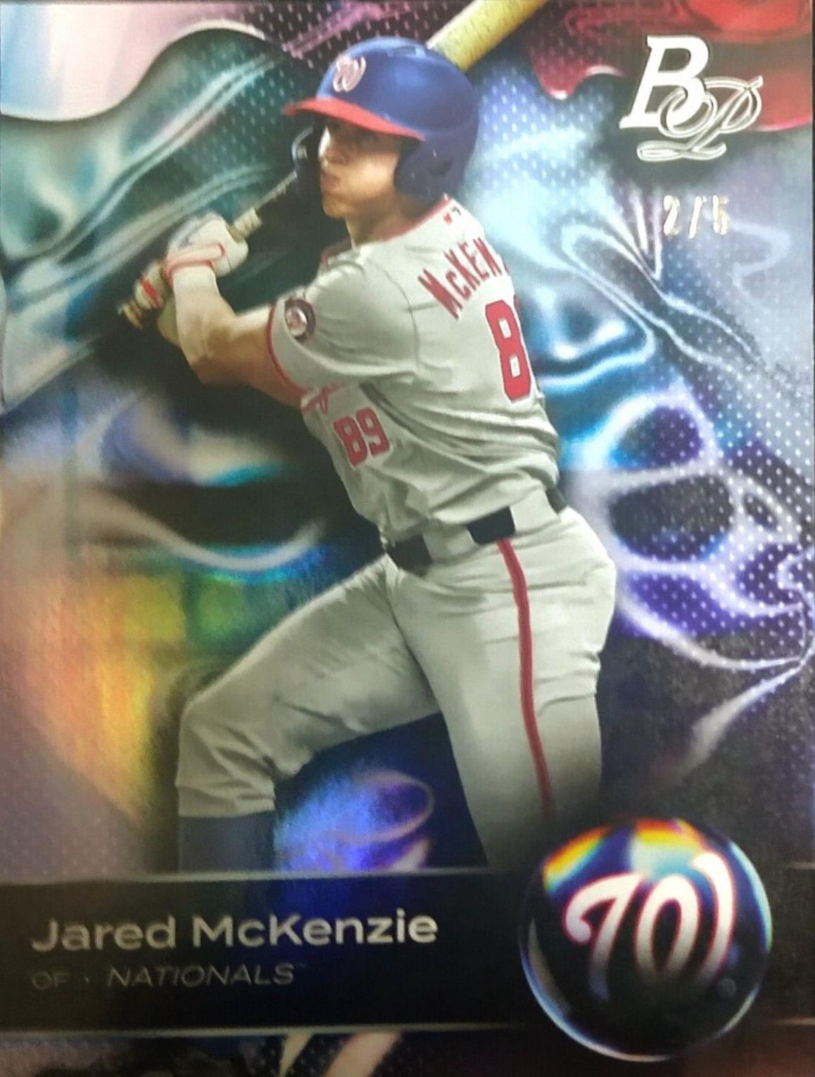 Jared McKenzie [Red Platinum Bar] TOP4 Prices 2023 Bowman Platinum