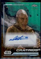 Dee Tails as Cratinus [Kashyyyk Green Refractor] #AU-CI Star Wars 2024 Topps Chrome Autograph Prices