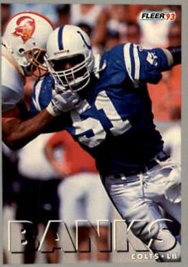 Chip Banks #113 Football Cards 1993 Fleer