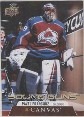 Pavel Francouz #C96 Hockey Cards 2020 Upper Deck UD Canvas