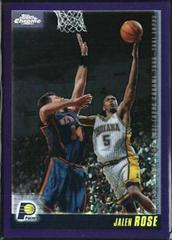 Jalen Rose #3 Basketball Cards 2000 Topps Chrome Prices