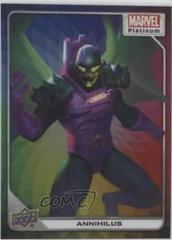 Annihilus [Rainbow] #77 Marvel 2023 Upper Deck Platinum Prices