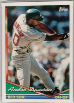 Andre Dawson #595 Baseball Cards 1994 Topps Bilingual