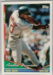 Andre Dawson #595 Baseball Cards 1994 Topps Bilingual Prices