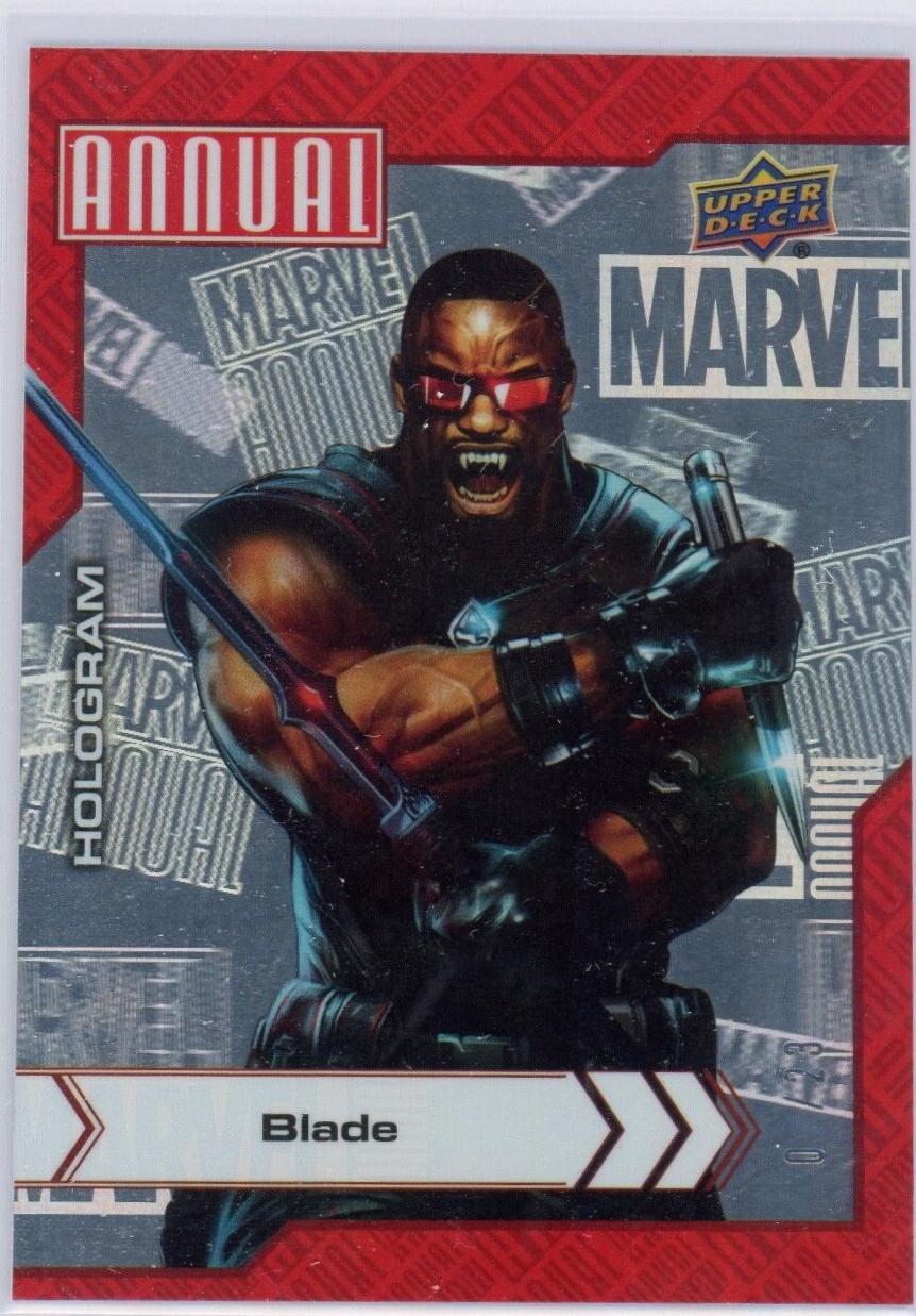 Blade [Hologram] #10 Marvel 2022 Upper Deck Annual