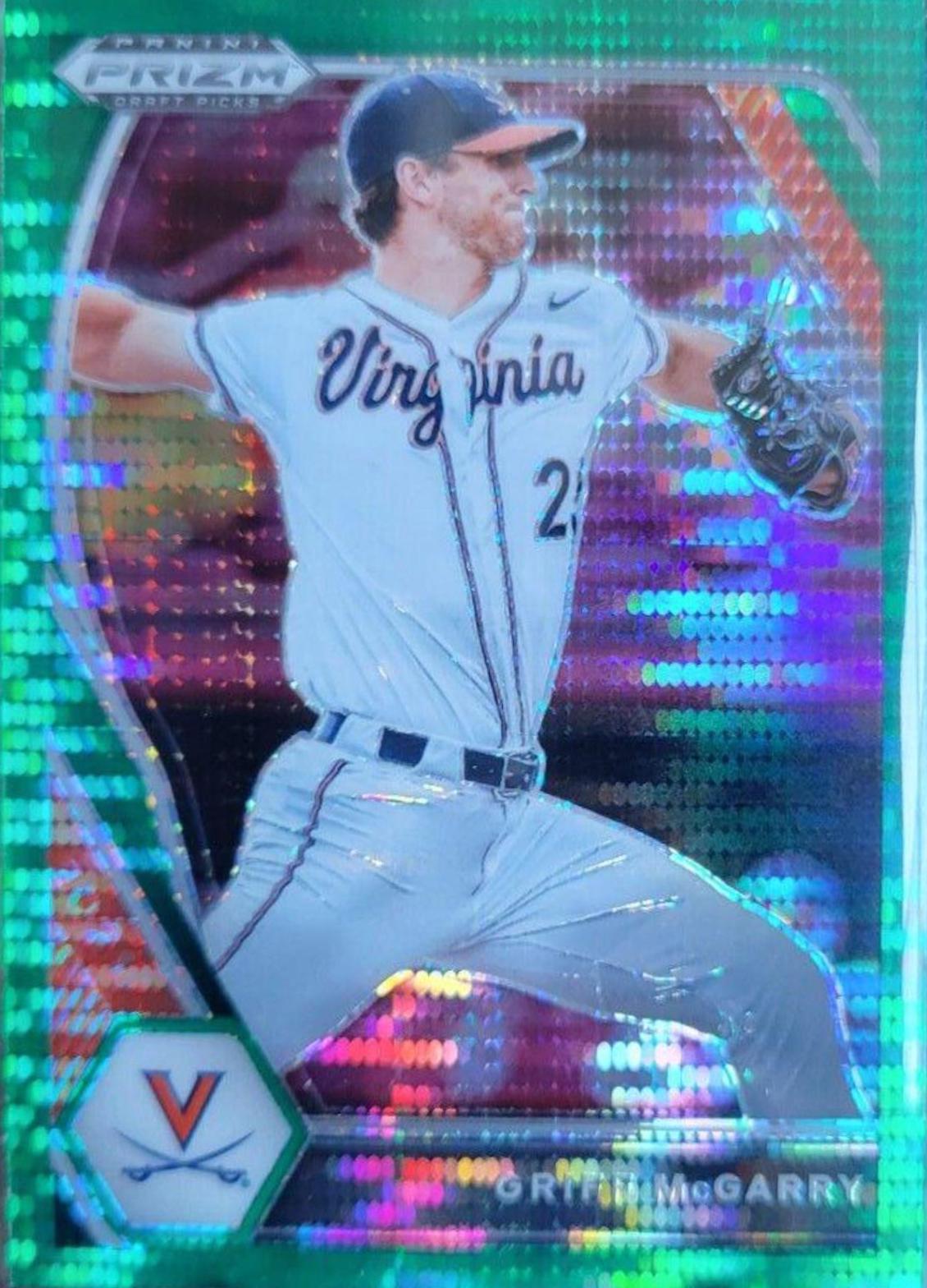 Griff McGarry [Green Pulsar Prizm] #145 Prices | 2021 Panini Prizm ...