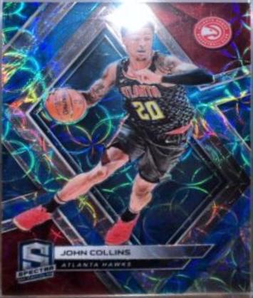 John Collins [Neon Blue] #1 Basketball Cards 2018 Panini Spectra