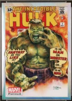 Hulk [Rainbow] #VI47 Marvel 2023 Upper Deck Platinum Cover Variant