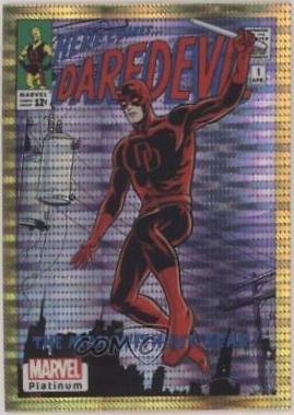 Daredevil [Seismic Gold] #VI24 Marvel 2023 Upper Deck Platinum Cover Variant