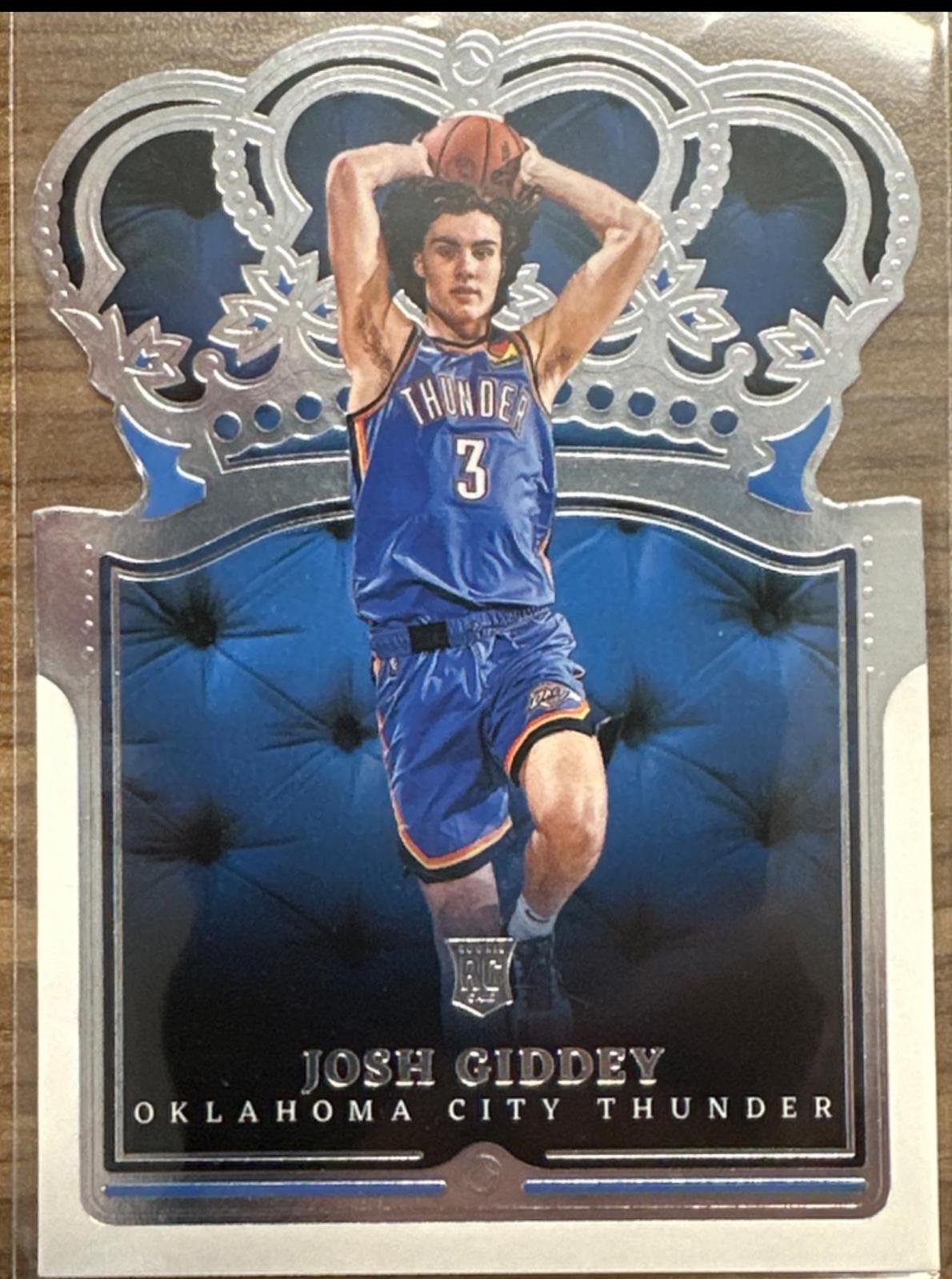 Josh Giddey #11 Basketball Cards 2021 Panini Crown Royale