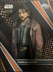 Cassian Andor [Orange Refractor] #1 Star Wars 2023 Topps Chrome Prices