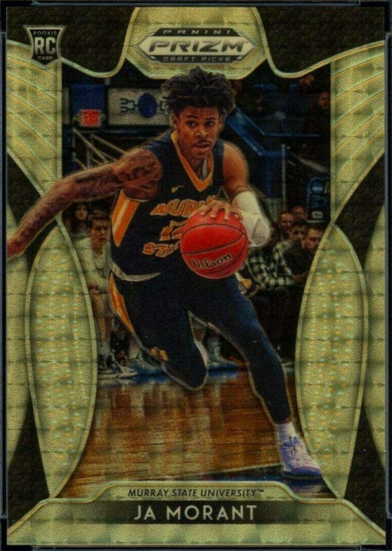 Ja Morant [Gold Vinyl] #2 Basketball Cards 2019 Panini Prizm Draft Picks