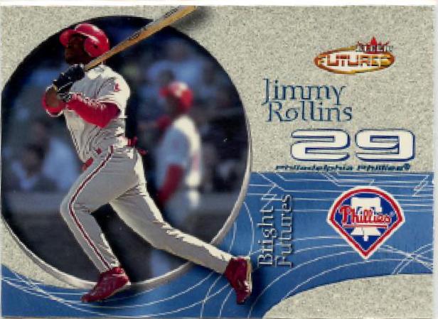 Jimmy Rollins #208 Baseball Cards 2001 Fleer Futures