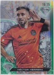 Hector Herrera [Green] #DD-11 Soccer Cards 2023 Topps Chrome MLS Derby Diamonds Prices