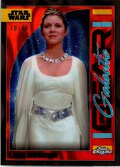 Leia Organa [Mustafar Lava Refractor] #GG-19 Star Wars 2024 Topps Chrome Galactic Gear Prices