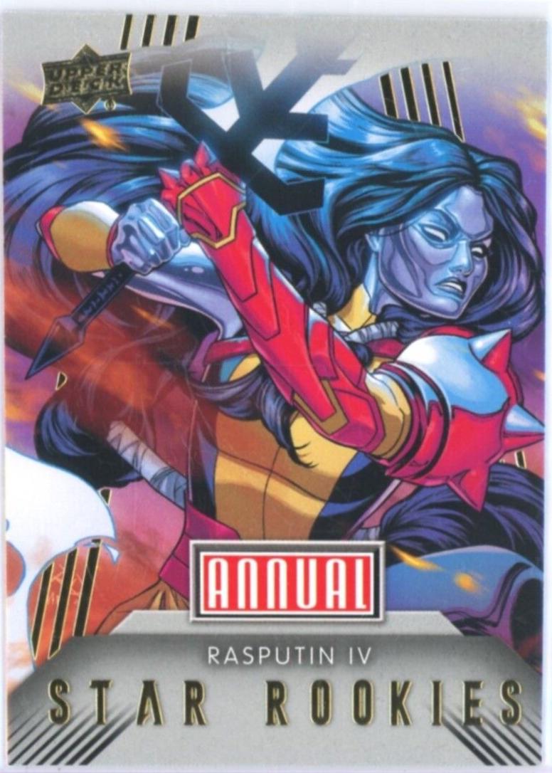 Rasputin IV #SR-5 Marvel 2023 Upper Deck Annual Star Rookies