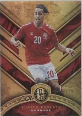 Yussuf Poulsen [Fine] #44 Soccer Cards 2019 Panini Gold Standard