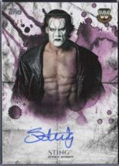 Sting [Purple] #UA-ST Wrestling Cards 2018 Topps WWE Undisputed Autographs Prices