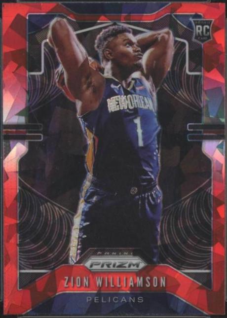 Popular Zion Williamson Rookie Prizm Red Ice Prizm