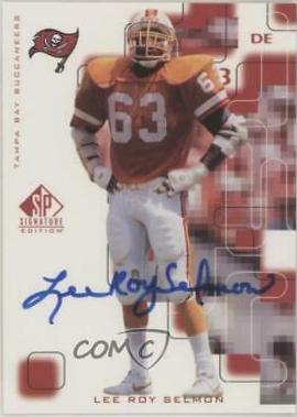 Lee Roy Selmon [Autograph] #LS Football Cards 1999 SP Signature