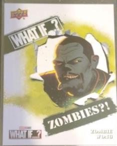 Zombie Wong #Z5 Marvel 2023 Upper Deck What If Zombies Glow in the Dark