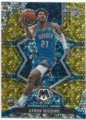 Aaron Wiggins [Gold] #237 Basketball Cards 2021 Panini Mosaic Prices