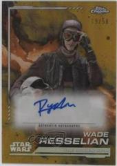 Tait Fletcher as Paz Vizsla [Gold Refractor] #AU-TF Star Wars 2024 Topps Chrome Autograph Prices