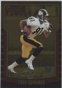 Troy Edwards [Gold] #75 Football Cards 2000 Bowman