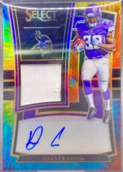 Dalvin Cook [Tie Dye] #RS-DC Football Cards 2017 Panini Select Rookie Signatures Prizm