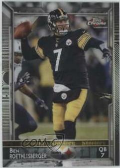 Ben Roethlisberger #30 Football Cards 2015 Topps Chrome Mini