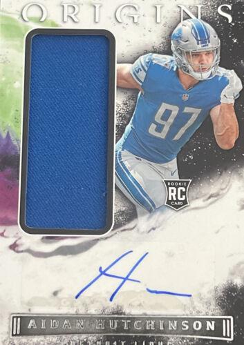 2022 Sage Aidan Hutchinson hot autograph 90/100 RC