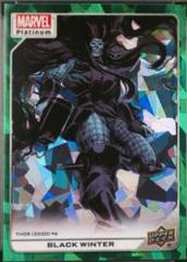 Black Winter [Green Crackle] #127 Marvel 2023 Upper Deck Platinum Prices