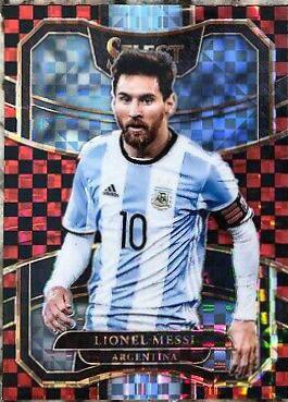 2017-18 Panini Select #76 on sale - Terrace - Lionel Messi [PSA 9 MINT]