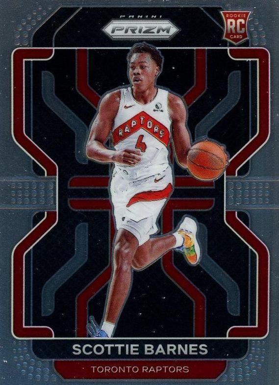 2021-22 Prizm Scottie Barnes Purple on sale Disco Rookie Card RC 38/75